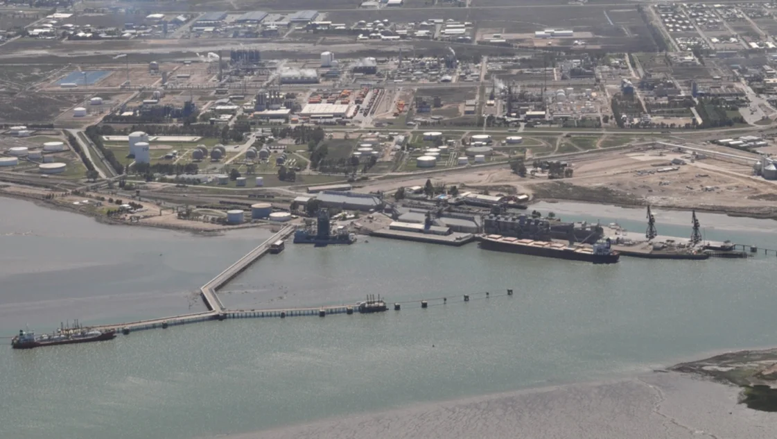 Bombas rotativas de engranaje para descargadero de crudo Refinería Bahía Blanca