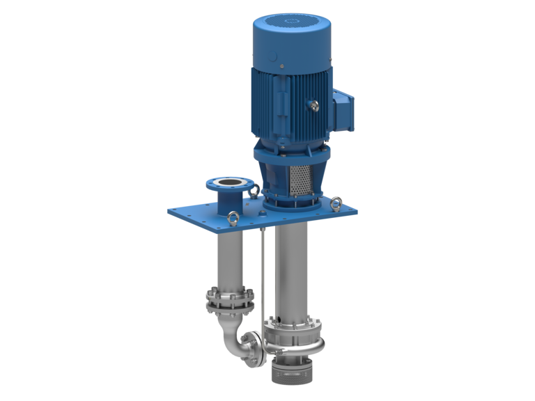 Bombas verticales sumergidas para lubricación
